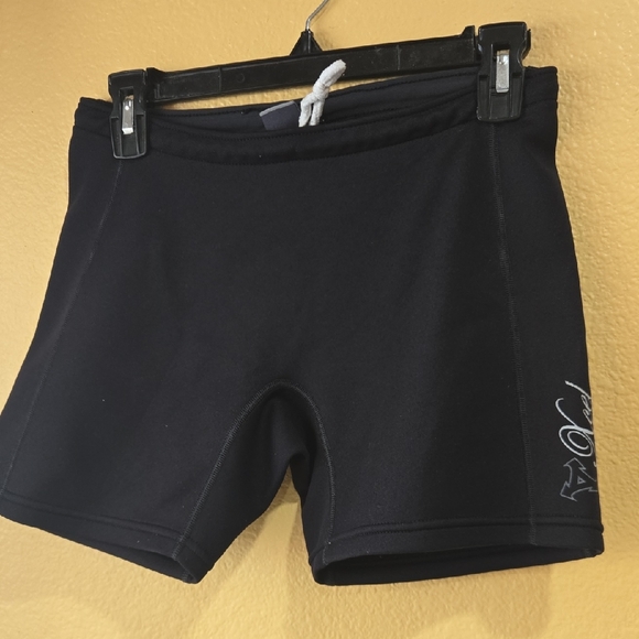 Xcel Black Swim Shorts - Picture 1 of 8